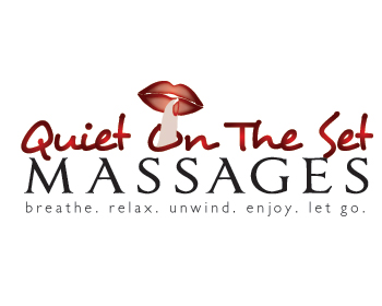 Logo Design entry 52302 submitted by KayleeBugDesignStudio to the Logo Design for quietonthesetmassages run by quietontheset