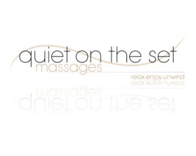 Logo Design entry 52364 submitted by logomad to the Logo Design for quietonthesetmassages run by quietontheset