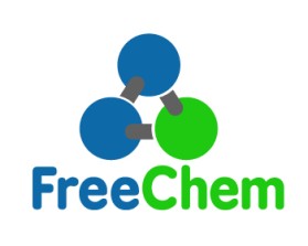 Logo Design entry 53353 submitted by picasso to the Logo Design for FreeChem (atom/molecule design) run by MezWorks