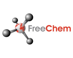 Logo Design entry 53357 submitted by roBailey to the Logo Design for FreeChem (atom/molecule design) run by MezWorks