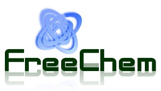 Logo Design entry 53432 submitted by shrmsry to the Logo Design for FreeChem (atom/molecule design) run by MezWorks