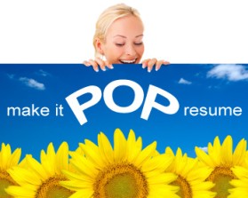 Logo Design entry 53533 submitted by NemesisQaine to the Logo Design for Make It POP Resume run by mandywrites