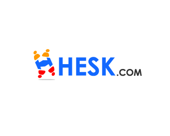 Logo Design entry 55387 submitted by luckyhow to the Logo Design for HESK (help desk software) run by PHPJunkyard