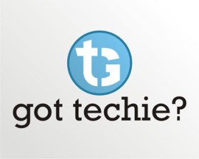 Logo Design Entry 56461 submitted by codin to the contest for got techie? run by shagmanx