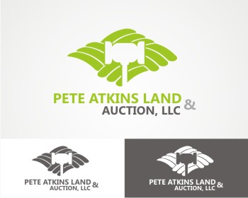 Logo Design entry 58165 submitted by ANPAdesign to the Logo Design for Pete Atkins Land & Auction, LLC run by Atkinsland
