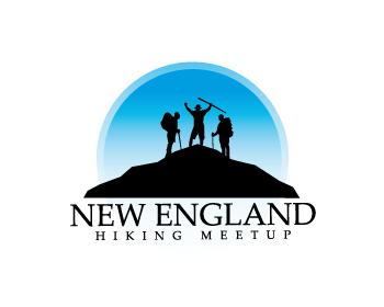 Logo Design entry 61841 submitted by borjcornella to the Logo Design for New England Hiking Meetup run by New England HIking Meetup