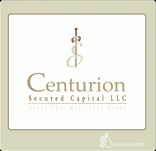 Logo Design entry 16683 submitted by ginalin to the Logo Design for Centurion Secured Capital, LLC run by randyrugg