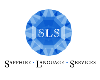Logo Design entry 63743 submitted by diligentscribe to the Logo Design for Sapphire Language Services run by Zephyr47