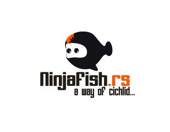 Logo Design entry 65206 submitted by contrast8 to the Logo Design for ninjafish.rs run by piroman