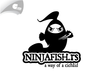 Logo Design entry 65227 submitted by jmill to the Logo Design for ninjafish.rs run by piroman