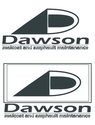 Logo Design entry 16814 submitted by boombaron to the Logo Design for Dawson Sealcoat & Asphalt Maintenance run by dianeedawson
