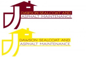 Logo Design entry 16823 submitted by LogoMotives to the Logo Design for Dawson Sealcoat & Asphalt Maintenance run by dianeedawson