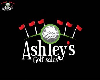 Logo Design entry 66892 submitted by ChadSanderson to the Logo Design for Ashley's Golf Sales run by Pokerpapi999