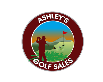 Logo Design entry 66884 submitted by naropada to the Logo Design for Ashley's Golf Sales run by Pokerpapi999