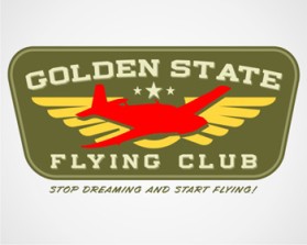 Logo Design Entry 66907 submitted by hkc design to the contest for Golden State Flying Club run by gscott