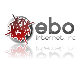 Logo Design entry 66965 submitted by alialaa to the Logo Design for EBO Internet, Inc. run by ebointernet