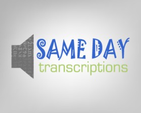 Logo Design Entry 67340 submitted by tl0928 to the contest for Same Day Transcriptions run by sdt