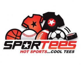 Logo Design entry 68126 submitted by melissamax to the Logo Design for SporTees.net run by slapshotcustoms