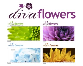 Logo Design Entry 71033 submitted by magnacrest to the contest for Diva Flowers run by a27lee