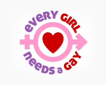 Logo Design entry 71706 submitted by if to the Logo Design for EVERY GIRL NEEDS A GAY run by STEPHIESTJAMES