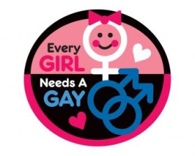Logo Design entry 71747 submitted by mahmur to the Logo Design for EVERY GIRL NEEDS A GAY run by STEPHIESTJAMES