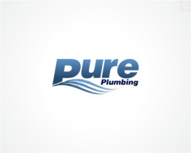 Logo Design entry 594263 submitted by greycrow to the Logo Design for Pure Plumbing, Inc run by kentheplumber
