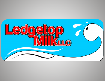 Logo Design entry 594473 submitted by cah_rusak to the Logo Design for Ledgetop Milk LLC run by 19angus