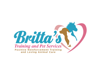 Logo Design entry 599882 submitted by deesquared81 to the Logo Design for Britta's Animal Training and Pet Services run by Britta