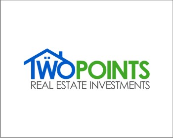 Logo Design entry 601463 submitted by phonic to the Logo Design for Two Points Real Estate Investments run by JuliaKappel
