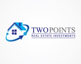 Logo Design Entry 601458 submitted by yat-zun to the contest for Two Points Real Estate Investments run by JuliaKappel