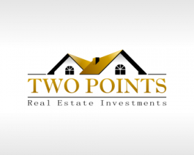 Logo Design entry 601472 submitted by Anton_WK to the Logo Design for Two Points Real Estate Investments run by JuliaKappel