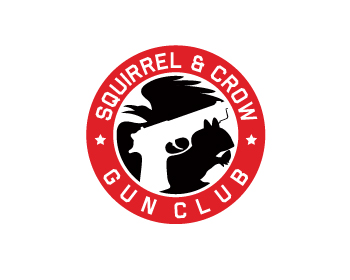 Logo Design entry 605104 submitted by rekakawan to the Logo Design for Squirrel & Crow Gun Club run by PatrickMLynn