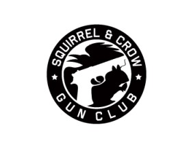Logo Design entry 605104 submitted by rekakawan to the Logo Design for Squirrel & Crow Gun Club run by PatrickMLynn