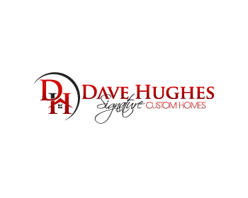 Logo Design entry 606856 submitted by graphic_mj to the Logo Design for Dave Hughes Signature Custom Homes run by ehill654321