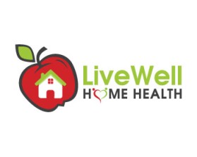 Logo Design entry 606986 submitted by salukis08 to the Logo Design for LiveWell Home Health run by mmassey