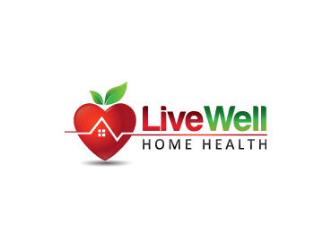 Logo Design entry 607124 submitted by room168 to the Logo Design for LiveWell Home Health run by mmassey