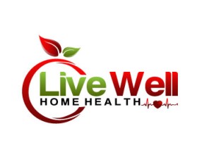 Logo Design entry 607271 submitted by palajoie to the Logo Design for LiveWell Home Health run by mmassey