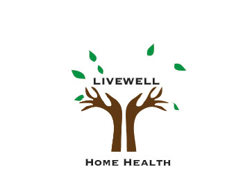Logo Design entry 607285 submitted by not2shabby to the Logo Design for LiveWell Home Health run by mmassey