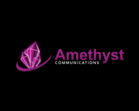 Logo Design Entry 608700 submitted by elevenz to the contest for Amethyst Communications  run by Joneser 