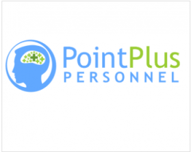Logo Design Entry 608988 submitted by wishmeluck to the contest for PointPlus Personnel run by Pointplus1