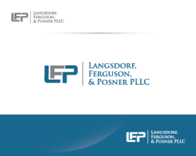 Logo Design Entry 609106 submitted by celpil to the contest for Langsdorf, Ferguson, & Posner PLLC run by qposner