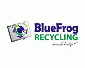 Logo Design entry 621675 submitted by einstine to the Logo Design for BlueFrogRecycling.com run by green25