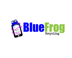 Logo Design entry 621683 submitted by einstine to the Logo Design for BlueFrogRecycling.com run by green25