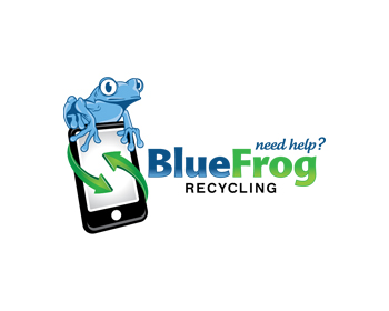 Logo Design entry 621697 submitted by DSD-Pro to the Logo Design for BlueFrogRecycling.com run by green25