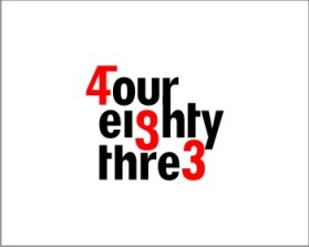 Logo Design entry 621742 submitted by phonic to the Logo Design for Four Eighty Three run by juliad