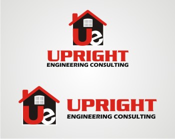 Logo Design entry 623276 submitted by grayshadow to the Logo Design for upright engineering consulting run by ed