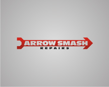 Logo Design entry 627660 submitted by r1 to the Logo Design for Arrow Smash Repairs run by kpan