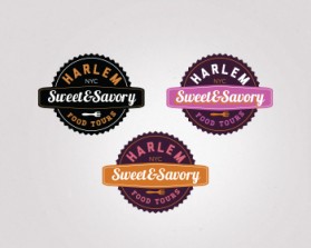 Logo Design entry 632794 submitted by andrelenoir to the Logo Design for Harlem Sweet & Savory Food Tours, LLC run by deniseshells