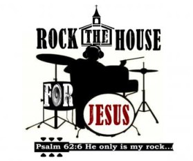 Logo Design entry 635806 submitted by alex.projector to the Logo Design for Rock The House For Jesus! run by Nacona