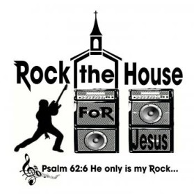 Logo Design entry 635807 submitted by alex.projector to the Logo Design for Rock The House For Jesus! run by Nacona